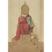 Reproduction of the painting of a major penitential cardinal during Holy Week at Saint Peter in Rome - Eduard von Steinle