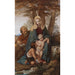 Reproduction of the painting Holy Family with the Young John - Eduard von Steinle