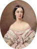 Portrait of Françoise de Bragance, Princess of Brazil - Eduardo De Lobo De Moira — artwork view