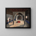 A mosque - Eduardo Flórez Ibáñez — framed artwork on a wall