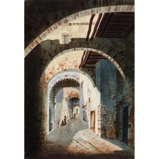 Rue à Tétouan - Eduardo Flórez Ibáñez — artwork view