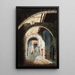 Rue à Tétouan - Eduardo Flórez Ibáñez — framed artwork on a wall