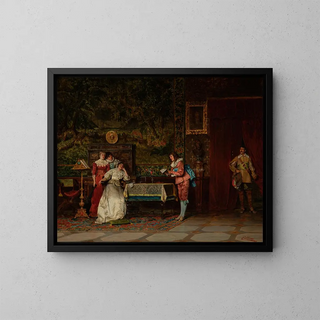 Nouvelles d'ailleurs - Eduardo Gelli — framed artwork on a wall