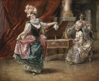 La représentation de danse - Eduardo León Garrido — artwork view