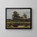 Landscape Painting - Eduardo Sivori — framed artwork on a wall