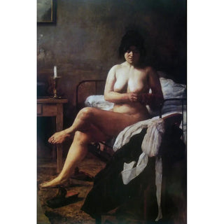 Reproduction of the painting The awakening of the good - Eduardo Sivori