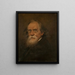 Self-portrait - Eduardo Sívori — framed artwork on a wall