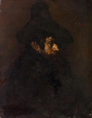 Man with a Large Hat - Eduardo Zamacois y Zabala — artwork view