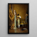 Love platonic - Eduardo Zamacois y Zabala — framed artwork on a wall