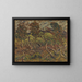 Birch dwarf under the storm - Edvard Diriks — framed artwork on a wall