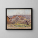 Spring Sun Painting - Edvard Diriks — framed artwork on a wall