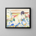 Acte sur le tapis de la mosquée - Edvard Munch — framed artwork on a wall