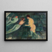 Women bathing - Edvard Munch — framed artwork on a wall