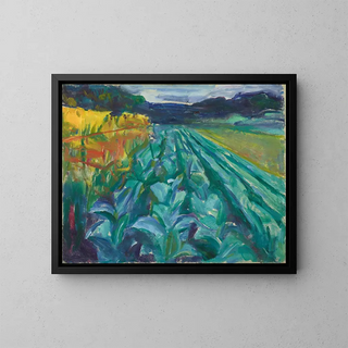 Edvard Munch — framed artwork on a wall