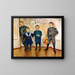 Les fils du Dr Lindes - Edvard Munch — framed artwork on a wall