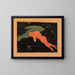 Encounter in Space - Edvard Munch — framed artwork on a wall