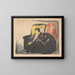 Ghosts Osvald - Edvard Munch — framed artwork on a wall