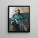 Son chasseur - Edvard Munch — framed artwork on a wall