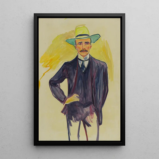 Reproduction of the painting Harry Graf Kessler - Edvard Munch