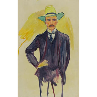 Reproduction of the painting Harry Graf Kessler - Edvard Munch