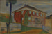 House with Red Virginia Creeper - Edvard Munch — artwork view