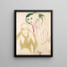Motif de la jalousie - Edvard Munch — framed artwork on a wall