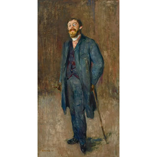 Reproduction of the painting Karl Jensen-Hjell - Edvard Munch