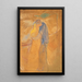 The Kiss - Edvard Munch — framed artwork on a wall