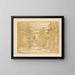 Landscape - Edvard Munch — framed artwork on a wall
