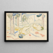 Landscape and Still Life - Edvard Munch — framed artwork on a wall