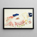 Nude Reclining Painting - Edvard Munch — framed artwork on a wall