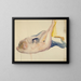Acte allongé avec les jambes relevées - Edvard Munch — framed artwork on a wall