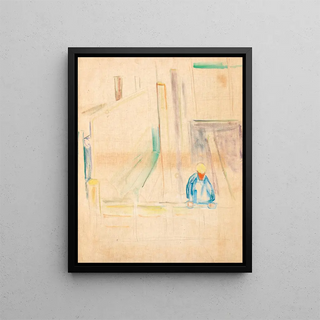 Mason - Edvard Munch — framed artwork on a wall