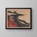 Melancholy II - Edvard Munch — framed artwork on a wall