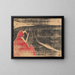 Melancholy II - Edvard Munch — framed artwork on a wall