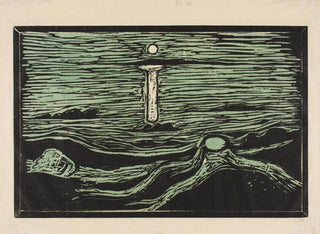 Mystic River Painting - Edvard Munch — artwork view