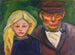 Old Fisherman and His Daughter - Edvard Munch — artwork view