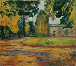 Park at Ksen - Edvard Munch — artwork view