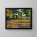 Park at Ksen - Edvard Munch — framed artwork on a wall
