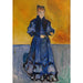 Reproduction of the painting Portrait of Madame Förster-Nietzsche - Edvard Munch