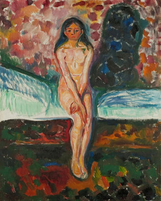 Puberty - Edvard Munch — artwork view