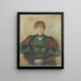 Ragnhild Backström - Edvard Munch — framed artwork on a wall