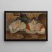 Rose and Amélie Painting - Edvard Munch — framed artwork on a wall