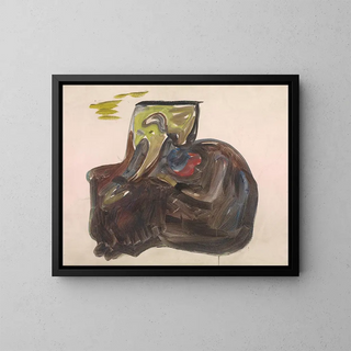 Décor pour les Revenants d'Henrik Ibsen - Edvard Munch — framed artwork on a wall