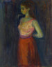 Study of a Model - Edvard Munch — artwork view