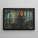 Summer Night, the Voice - Edvard Munch — framed artwork on a wall