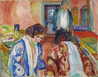 L'artiste et son modèle - Edvard Munch — artwork view