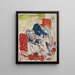 The Death of the Bohemian - Edvard Munch — framed artwork on a wall