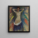Les mains - Edvard Munch — framed artwork on a wall