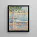 La Seine à Saint-Cloud - Edvard Munch — framed artwork on a wall